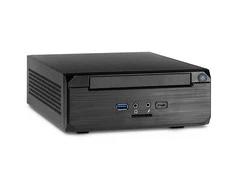 Inter-Tech MW-02 korpusas Mini-ITX, USB 3.0 (A+C tipas), juodas, kortelių skaitytuvas