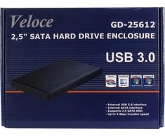 „Pocket Inter-Tech Veloce GD-25612 USB 3.0“ (88884056)