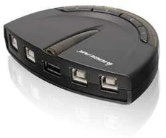 HUB USB IOGear 4x USB-B + 2,0 (GUB431)