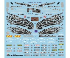 Italeri - SCANIA R730 ''Juodas AMBER'', 1/24, 3897