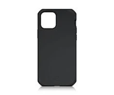 Dėklas ITSKINS Spectrum Solid Apple iPhone 12 Pro Max paprastas juodas