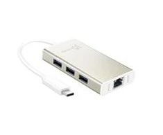 J5create – USB-C gigabito eterneto ir šakotuvo daugiafunkcis adapteris