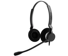 Ausinės Jabra Biz 2300 USB Duo tipas: 82 E-STD, Juodos spalvos