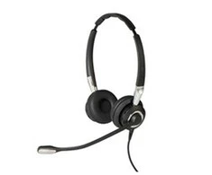 Jabra Biz 2400 II QD Duo NC Wideband Balanced Laidinės ausinės, QD, Juoda