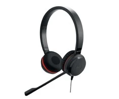 Jabra Evolve 20 SE UC Stereo Laidinės ausinės, USB-A, Juoda