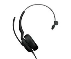 Ausinės Jabra Evolve2 50 USB-A, UC, Mono, juodos spalvos
