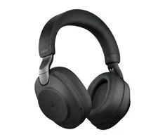 JABRA Evolve2 85 MS Stereo Ausinės full size Bluetooth belaidės su laidu aktyvus triukšmo slopinimas 3.5 mm noise isolating juodas MS Te