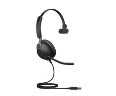 Ausinės JABRA Evolve2 40 USB-A UC stereofoninis įrenginys