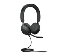 Ausinės JABRA Evolve2 40 USB-C UC stereofoninis įrenginys