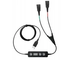 Jabra Link 265 Supervisor Kabelis - USB auf 2 x QD