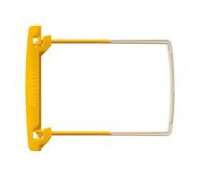 Jalema Clip - cover yellow - tube yellow - extension piece baltas - box 100 items - Baltas,Geltona