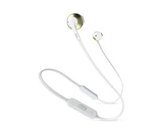 Ausinės JBL Bluetooth ausinukai TUNE 205BT Auksiniai