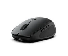 Pelė JLab Go Recharge, ausinės, skirtos abiem rankoms, Bluetooth + USB Type-A, 1600 DPI, Juodas