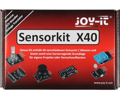 Įvairių jutiklių, valdiklių komplektas (40vnt) skirtas Raspberry bei Arduino JOY-IT