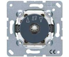 JUNG 1234.10 - Rotacinis jungiklis - 1P - Metalinis - 250 V - 10 A