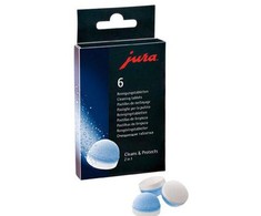 JURA Valymo tabletės, 6 vnt. 24225