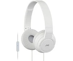 Lengvos Ausinės su mikrofonu JVC HA-SR185WE Deep Bass, baltos