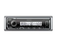 Automagnetola Kenwood, KMR-M508DAB USB MP3 magnetola su AUX įėjimu, Bluetoot