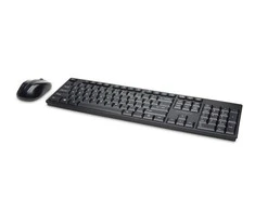 Klaviatūra Kensington Pro Fit flaches cableloses Desktop-Set - juodas