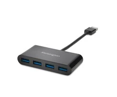 Leitz Kensington K39121WW sąsajos šakotuvas USB 3.2 Gen 1 (3.1 Gen 1) Type-A 5000 Mbit/ai Juoda