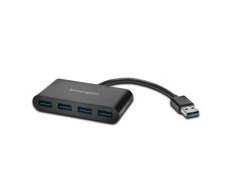Leitz Kensington K39121WW sąsajos šakotuvas USB 3.2 Gen 1 (3.1 Gen 1) Type-A 5000 Mbit/ai Juoda