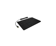 RaidSonic KEYSONIC KSK-5230 IN silikoninė klaviatūra su jutikliniu kilimėliu vandeniui atspari antimikrobinė industry antigrybelinė priemonė