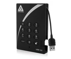 Kietasis diskas Išorinio disko SMD Apricorn HDD plėtinys 2.5 1TB Apricorn Aegis Fortr. - A25- 3PL25- 1000F