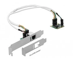Delock Mini PCIe I/O PCIe half size 1 x RJ45 Gigabit LAN Low Profile