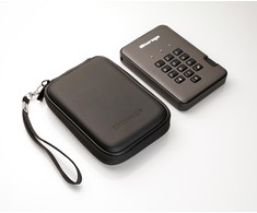 Kietasis diskas Dysk zewnętrzny SSD iStorage diskAshur Pro 2 1TB Pilka (IS-DAP2-256-1000-C-G)