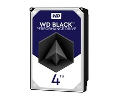 Sandisk „Western Digital WD Desktop Juodas“ 4 TB HDD 7200 aps./min. 6 Gb/s serijinis ATA sATA 256 MB talpykla 3,5 colio vidinė, atitinkanti RoHS reikalavimus, urmu