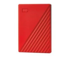 Išorinis kietasis diskas HDD Western Digital My Passport (4TB, USB 3.2) Raudona