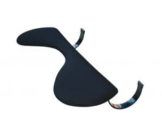 Bakker Elkhuizen BakkerElkhuizen Underarm Support Symmetrical podkładka pod nadgarstek Guma, Plienas Juodas