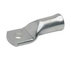 Klauke 705F10MS - Tubular ring lug - Straight - Sidabrinis - Copper - Tin-plated copper - 35 mm²
