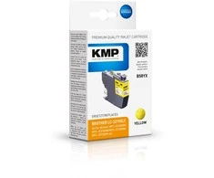 Legrand Tusz KMP KMP B58YX rašalo kasetė, geltona, su Brother LC-3219XLY