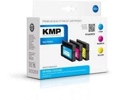 Legrand KMP KMP 1748,4050 rašalo kasetė, pakeičiama, didelės talpos (XL), žydra, rausvai raudona, geltona