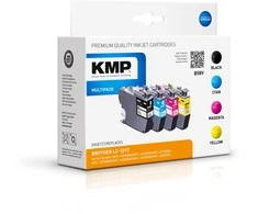 Legrand KMP B58V - Compatible - Juodas,Cyan,Magenta,Geltona - Brother - Brother MFC-J 5330 DW Brother MFC-J 5330 DW XL Brother MFC-J 5335 DW Brother MFC-J 5335 DWF... 4 pc(s) - 12.5 ml