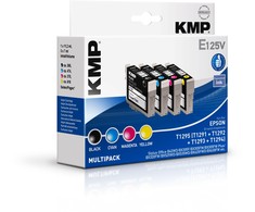 Legrand Rak KMP KMP E125V Sudėtinė dažų, juoda, cian, rausva, geltona Epson T 129 (1617,4050)