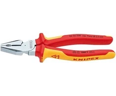 Kombinuotos didelės svertinės jėgos replės KNIPEX 0206, 200mm