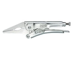 Replės fiksuotam suspaudimui, ilga nosim, Ø 6,5-30 mm, Knipex