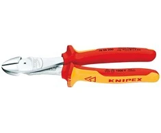 Žnyplės šoninio kirpimo X-Cut 200mm VDE TT, Knipex