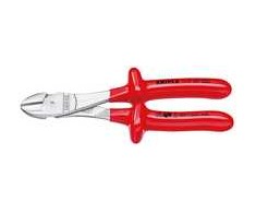 Knipex SZCZYPCE TNĄCE BOCZNE VDE O ZWIĘKSZONYM PRZEŁOŻENIU 200MM