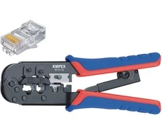 Profesionalios RJ45 jungčių užspaudimo replės 97 51 10 KNIPEX