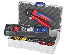 Antgalių presavimo replės su antgaliais KNIPEX 97 90 09