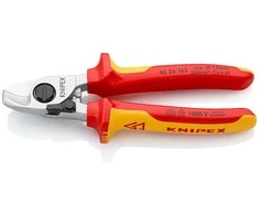 KNIPEX NOŻYCE IZOLOWANE 1000V DO CIĘCIA KABLI I PRZEWODÓW 165mm Fi15mm / 50mm2