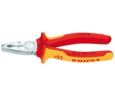 Kombinuotos replės VDE 180mm, Knipex