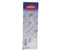 Smailianosės replės su šoniniu kirpimu lenktos VDE 200mm, Knipex