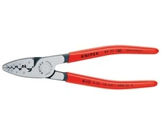 Laidų antgalių užspaudimo replės 0.25 - 16mm2, Knipex