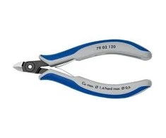 KNIPEX tikslios elektroninės įstrižainės pjaustytuvas