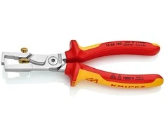 Kabelių nužievinimo įrankis STRIX su žnyplėmis 10mm2 VDE, Knipex