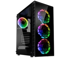 Kolink Observatory Lite ARGB Mid Tower – juodos spalvos